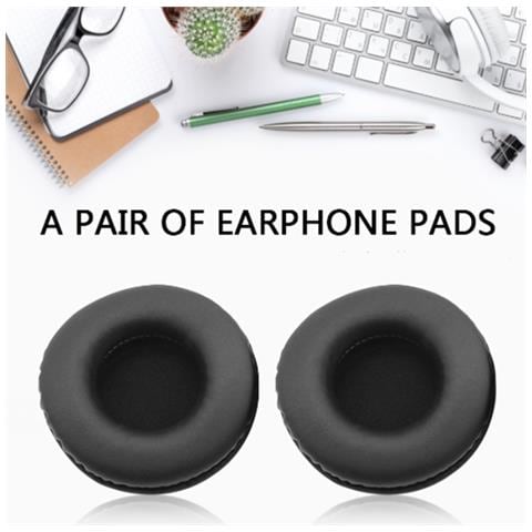 Cuscinetti Auricolari Per Skullcandy Hesh 2.0/1.0 1 Paio Nero - Foto 10