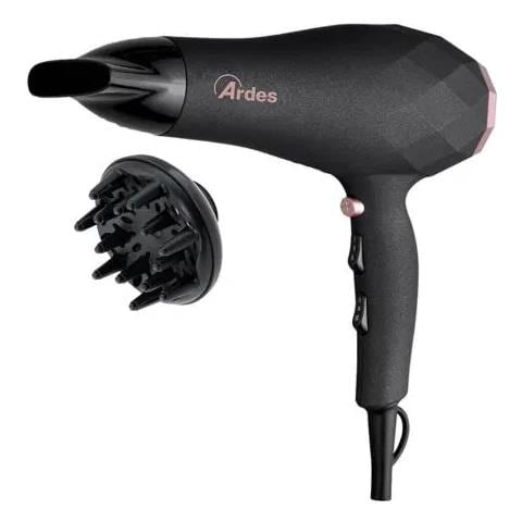 Asciugacapelli ARPHON02  con 2 livelli di Velocità Potenza 2200 W Colore Nero - Foto 1