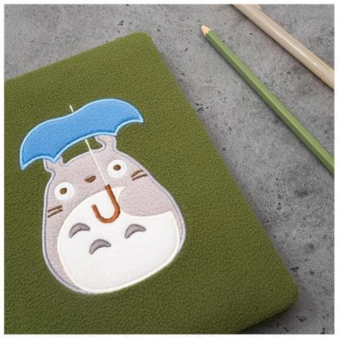 Ghibli - Il Mio Vicino Totoro - Taccuino Con Copertina In Feltro Totoro - Foto 6