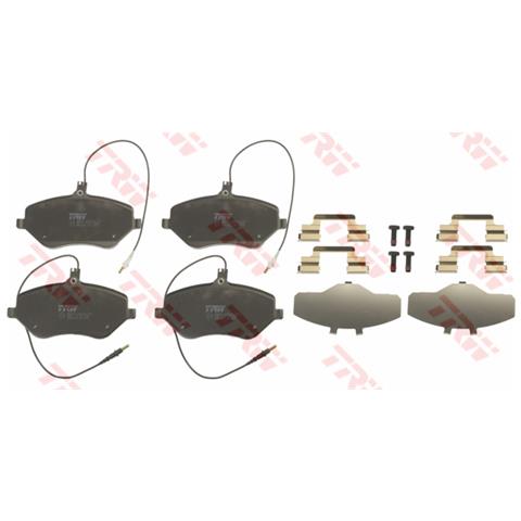 Pattini Freno Peugeot 407 (6d) 3.0 Gdb1663 - Foto 1