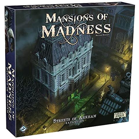 Espansione Del Gioco Da Tavolo Mansions Of Madness Streets Of Arkham Gioco Dellorrore Gioco Da Tavolo Misterioso Per Adolescenti E Adulti Eta 14+ 1-5 Giocatori Tempo Di Riproduzione Medio 2-3 Ore Realizzato Da - Foto 1