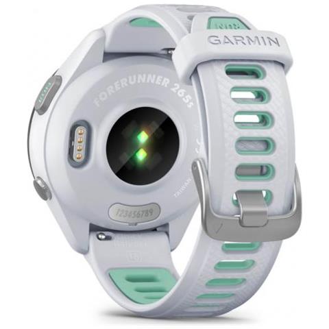 Forerunner 265s 2,79 Cm (1.1"") Amoled 42 Mm Digitale 360 X 360 Pixel Touch Screen Nero, Bianco Wi-fi Gps (satellitare) - Foto 2