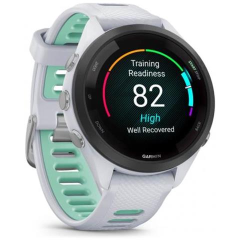 Forerunner 265s 2,79 Cm (1.1"") Amoled 42 Mm Digitale 360 X 360 Pixel Touch Screen Nero, Bianco Wi-fi Gps (satellitare) - Foto 3