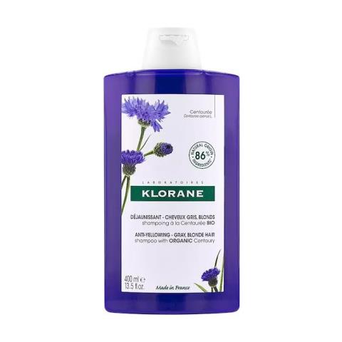 Shampoo Onti-gambling Shade Per Capelli Grigi E Biondi Arricchiti Con Dioc, Klorane, Bio Di Centauria, Unisex, 400 Ml - Foto 3