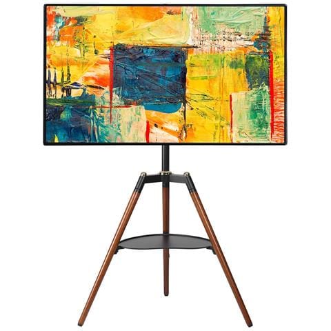 Supporto A Pavimento Cavalletto Tripod Per Tv Lcd /led /plasma 32-65'' Con Mensola - Foto 1