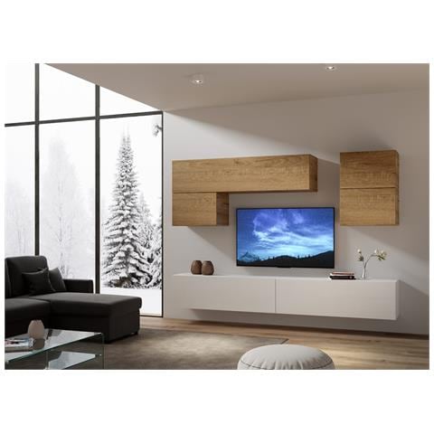 Composizione Parete Soggiorno A12 L.268 P.39,2 - Foto 2