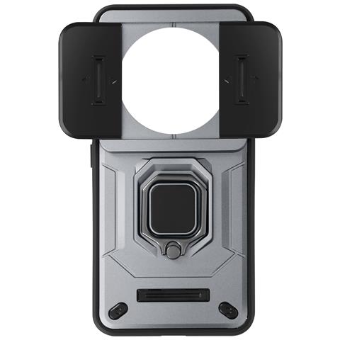 Cover Per Xiaomi 14 Ultra Anello Supporto Coprifotocamera Scorrevole - Foto 1
