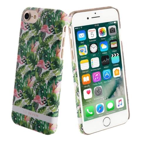 Powerbank 5000mah Tropical Con Cover Per Iphone Se / 8 / 7 / 6s / 6, Multicolore - Foto 2