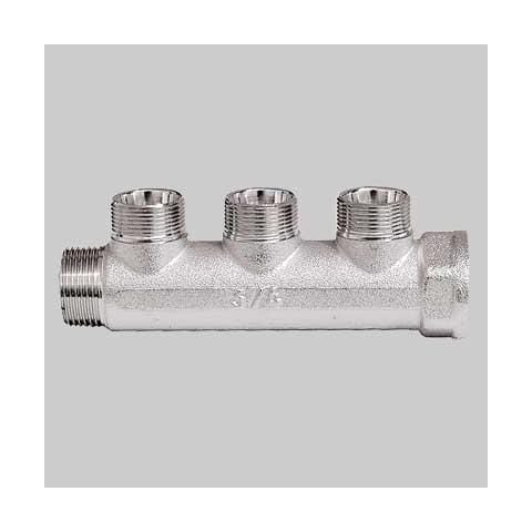Collettore Lineare Mf 3/4 Cromato Interasse 36 Mm 4 Vie - Foto 1