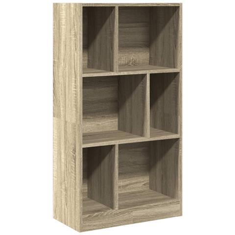 Libreria Rovere Sonoma 57x28,5x107,5 Cm In Legno Multistrato - Foto 2