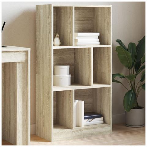 Libreria Rovere Sonoma 57x28,5x107,5 Cm In Legno Multistrato - Foto 1