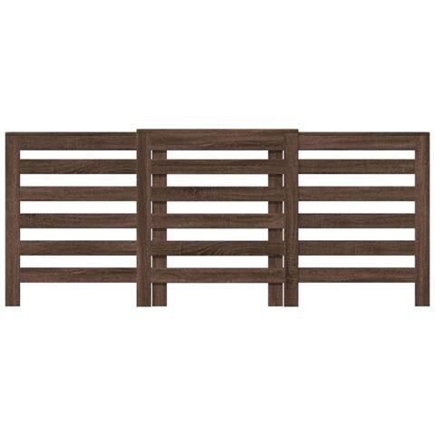 Copertura Termosifone Rovere Marrone 205x21,5x83,5 Multistrato - Foto 3