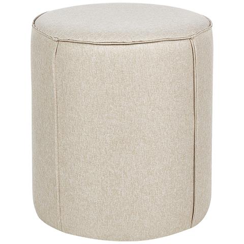 Pouf Sedona Lino Sintetico Beige - Foto 2
