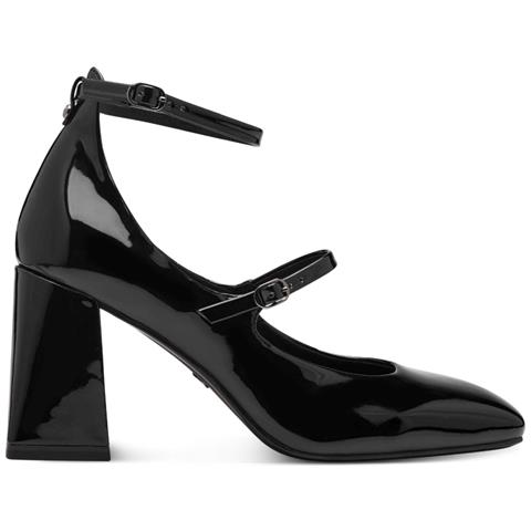 Pump With Strap High Scarpe Con Tacco Sintetico E Tessile Scarpe Donna Nero Eu 40, 1-22412-43 001 - Foto 2