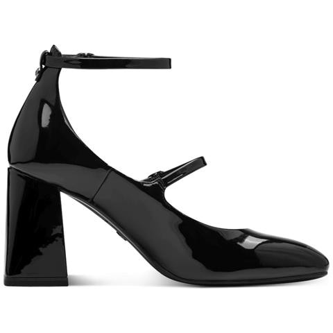 Pump With Strap High Scarpe Con Tacco Sintetico E Tessile Scarpe Donna Nero Eu 40, 1-22412-43 001 - Foto 3