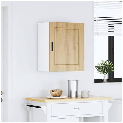 Pensile Da Cucina Porto Rovere Artigianale Legno Multistrato - Foto 3