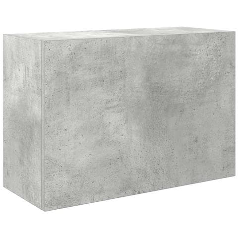 Armadietto Da Bagno Grigio Cemento 60x25x40 Cm In Truciolato - Foto 2