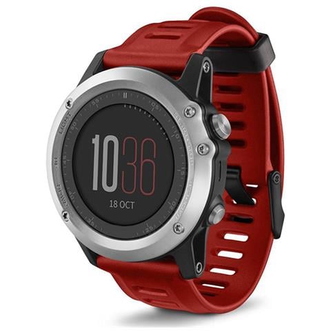 Bracciale Per Garmin Fenix 3 Hr / 6x Gps / 5x Sapphire /descent Mk1 Red - Foto 4