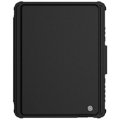 Custodia Con Tastiera Retroilluminata Per Ipad Air / Pro 11” Con Paraurti Rinforzato, Nero - Foto 1