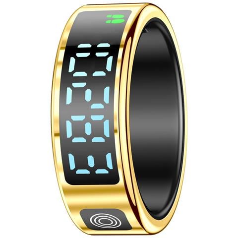 Smart Ring: Il Tuo Tracker Definitivo Per Salute E Fitness Gold 10 - Foto 1