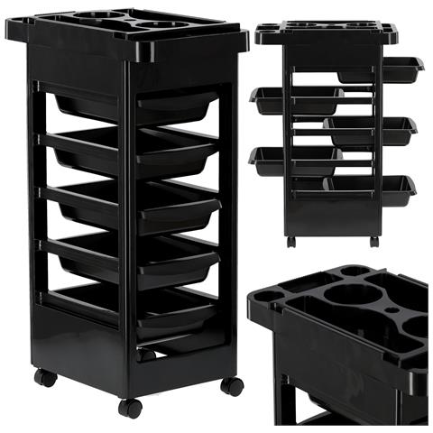 Carrello Da Parrucchiere Estetista Tavolino Su Rotelle Per La Tintura Bg1-1200 Carrello Con Ripiani - Foto 1