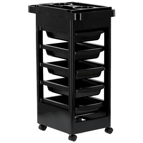 Carrello Da Parrucchiere Estetista Tavolino Su Rotelle Per La Tintura Bg1-1200 Carrello Con Ripiani - Foto 8