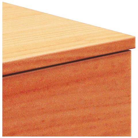 Comodino Cera marrone 37 x 35 x 18.5 cm Legno di pino massello - Foto 9