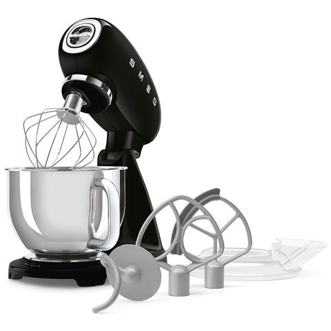 Robot da Cucina SMF05BLEU Stile Anni 50 Potenza 1000W Capacità 4,8 Litri Colore Nero - Foto 3