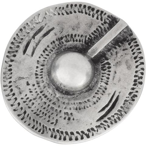 Anello Rotondo In Stile Etnico Placcato In Argento Sterling 925, Misura 16 - Foto 2