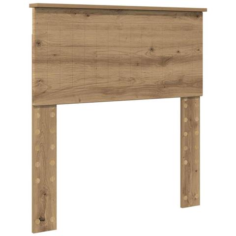 Testiera Rovere artigianale 80 cm Legno multistrato - Foto 1