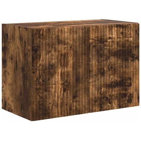 Mobile TV da parete Rovere fumé 59,5 x 31 x 40 cm - Foto 1