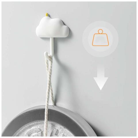 Set Di 3 Ganci Autoadesivi Da Parete - Resistenti, Impermeabili E Facili Da Installare Blue - Foto 2