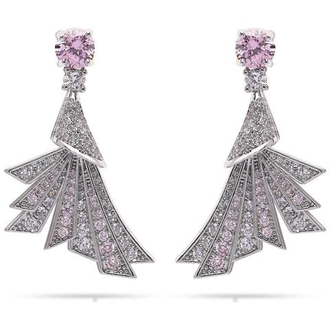 Orecchini a Goccia a Forma di Piuma - Foto 5