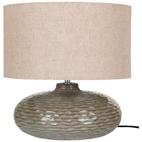 Lampada Da Tavolo Oldham In Ceramica Verde Ø36 Cm - Foto 2