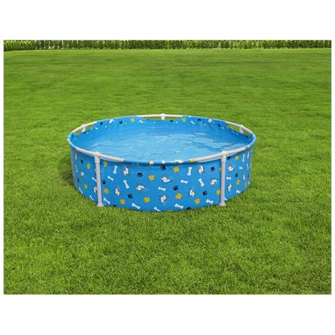 Piscina per giochi per animali domestici sopraelevata Blu - Foto 2