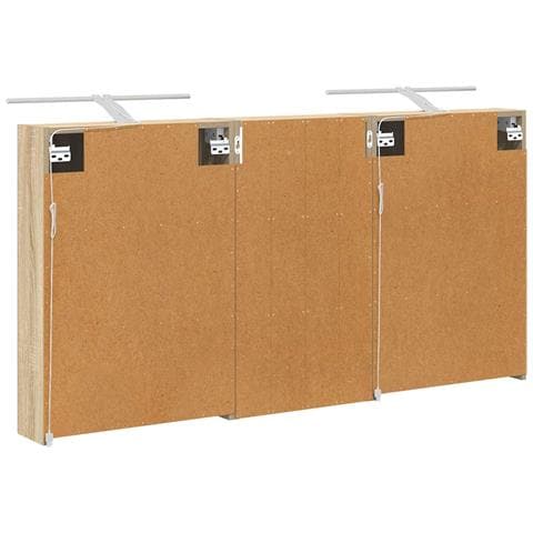 Set di Armadi da Bagno con lo scaffale 3 pcs 140 x 14,5 x 70 cm - Foto 9