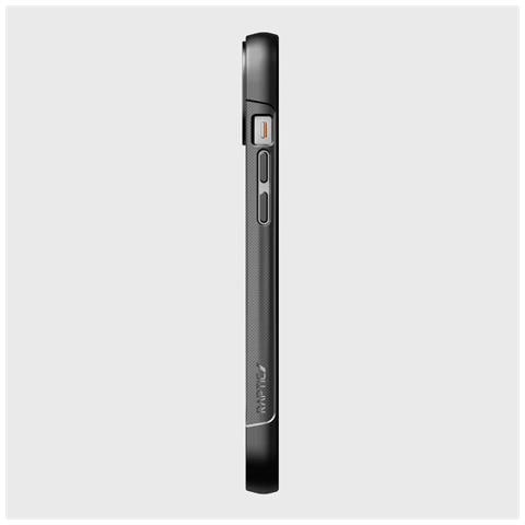 Raptic X-doria Clutch Case Per Iphone 14 Plus Con Retro Cover Magsafe, Nero - Foto 1