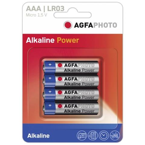 Batterie Alcaline LR03 1.5V 4 Pz - Foto 2