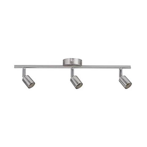 66745 - Faretto Carolina Spot Senza Lampadina, Max. 3 X 10 Watt Nichel Opaco Metallo Gu10 - Foto 1
