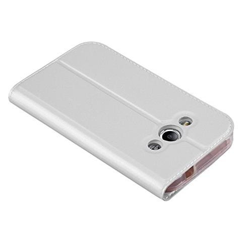 Custodia Compatibile Con Samsung Galaxy Xcover 3 In Classy Argento - Coperchio Protettiva Con Chiusura Magnetica, Funzione Stand E Tasca Per Le Carte - Foto 2
