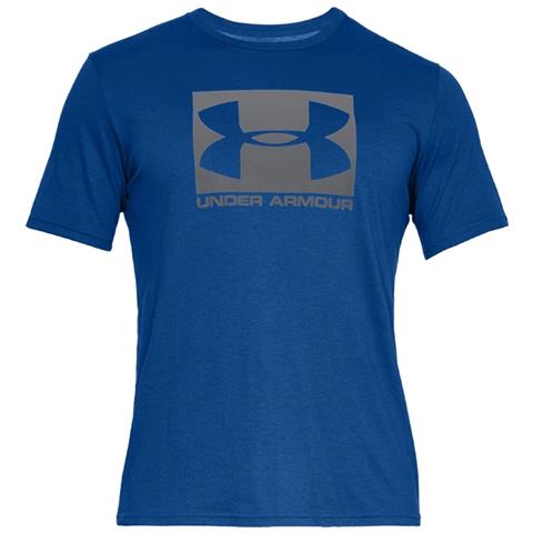 Boxed Sportstyle Ss Tee, Uomo, Blu, Maglietta, Numero: M Eu - Foto 1