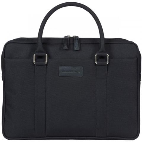 Borsa Stelvio 14 Nylon Riciclato Black - Foto 8