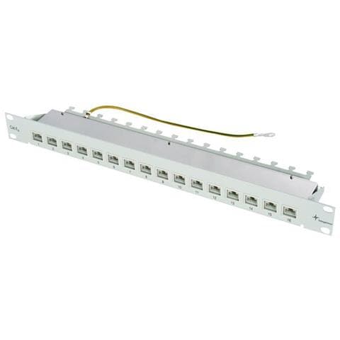 J02022A0050, Grigio, 10 Gigabit Ethernet, 19'', RJ45, Cat 6a - Foto 1