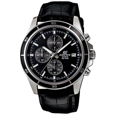 EFR-526L-1A Bracelet watch Maschio Quarzo (batteria) Nero, Acciaio inossidabile orologio - Foto 1