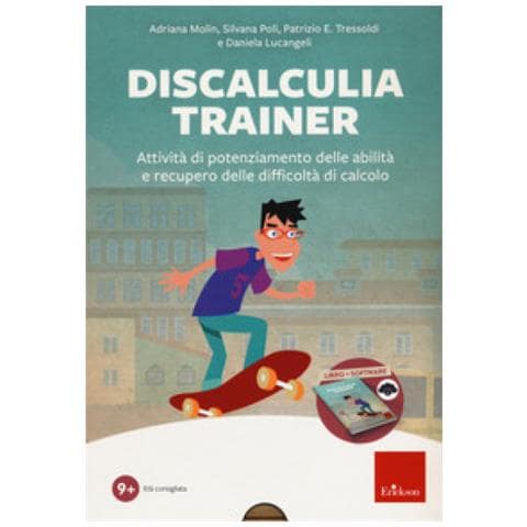 Adriana Molin - Discalculia trainer. Attività di potenziamento delle abilità e recupero delle difficoltà di calcolo. Kit. Con Altro dispositivo digitale - Foto 1
