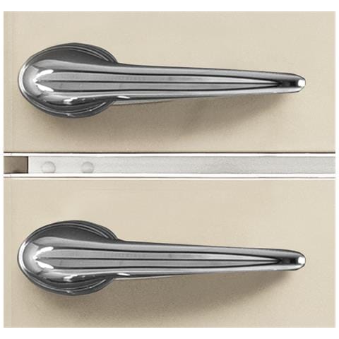 Frigorifero Doppia Porta SVDP325BE Ventilato Classe Energetica F Retrò Colore Beige - Foto 5