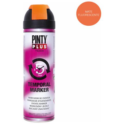 Vernice Spray Pintyplus Tech T143 Temporaneo 366 Ml Arancio - Foto 2