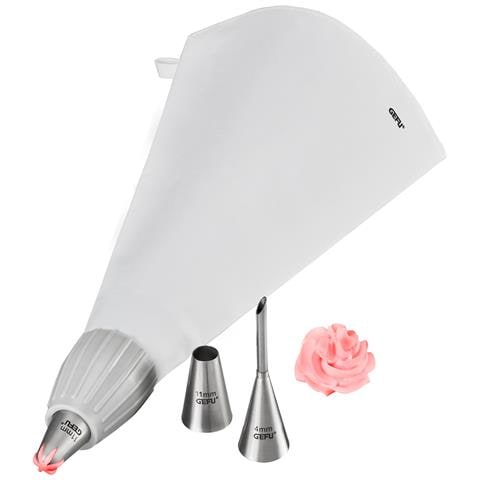 14330 Penne per la decorazione da pasticceria Cotone, Plastica, Acciaio inox - Foto 1