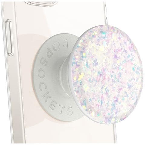 Popgrip Iridescent Confetti Supporto Impugnatura Fissaggio Adesivo, Con Paillettes - Foto 1
