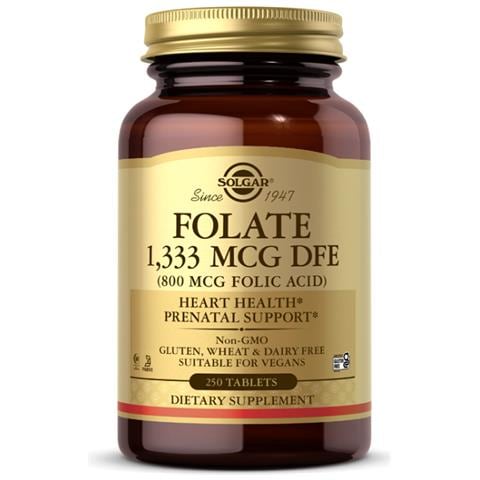 Folato 1.333 Mcg Dfe (800 Mcg Di Acido Folico) 250 Compresse - Foto 1